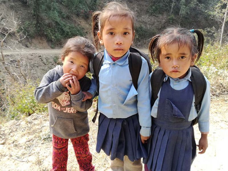Kinderen tijdens een schoolreisje